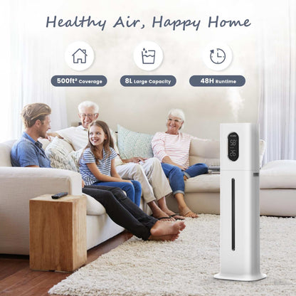 All-in-One Humidifier: Breathe Easy & Hydrate Your Home